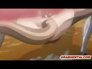 Japanska mademoiselle hentai med studsande tuttarna tentacles knull