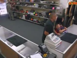 Pervert Pawnkeeper Fucking A elite Cuban Chick In The Pawnshop