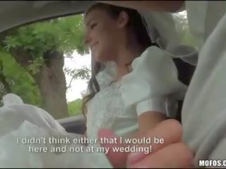 Amirah Adara in bridal gown public dirty movie
