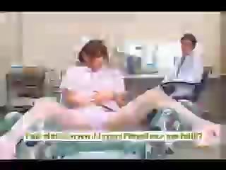 Akiho Yoshizawa desirable Asian Nurse Enjoys Teasing The doc