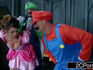 Jerk That Joy Stick: elite Mario Bros Get Busy With Princess Brooklyn Chase
