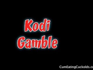 Kodi goes into Her Cuc Husband Eat Cum From Her Pussy