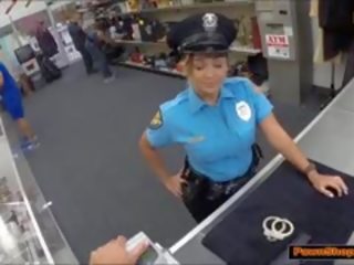 Latina Cop movies Off Her Booty For Money