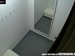 Cute Czech Teen Snooped in Changing Room!