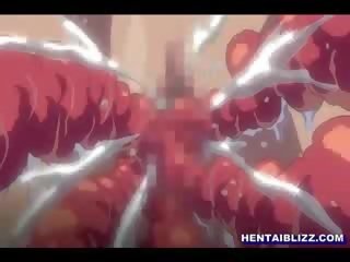 Nine luni manga cu bigtits insurubata toate gaură de tentacles monstru