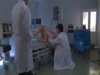 Asiatique infirmière a cochon film en la hôpital part3