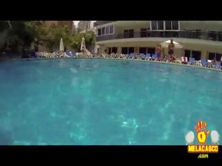 Locuras sexuales أون الرابطة piscina pública primera parte