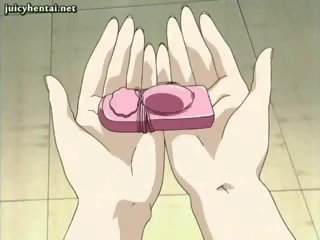Anime lesbians rubbing round süýji emjekler