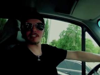 Bums Bus - Hardcore x rated clip in the backseat with slutty German blonde feature