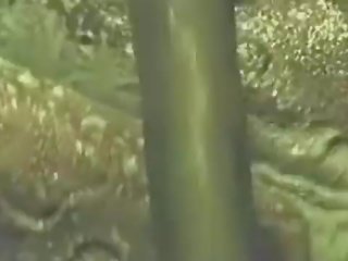 Tentacle Monster Attacks Woman in Woods