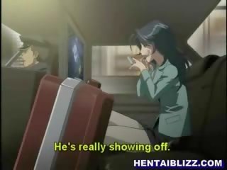 A gun in mouth goes ahead hentai girls pussy wet