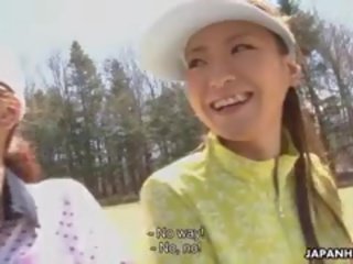 Attractive Golf lady Nana Kunimi introduce A Mistake And Now She