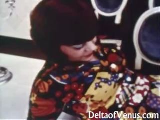 Vintage x rated clip 1970s - Hairy Pussy darling Has sex movie - Happy Fuckday