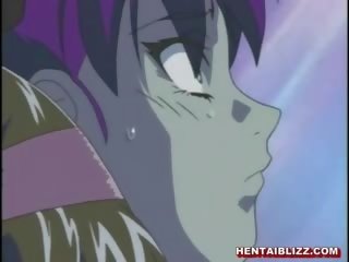 Hentai sweetheart With Gun In Her Mouth Gets Hard Fucked