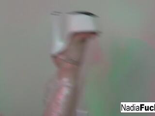 Nadia ak is wrapped in plastika