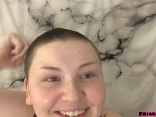 All natural divinity kino head shave for first time