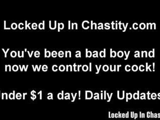 This chastity device will keep you under control: xxx clip 88