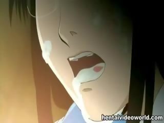 Cum explosion for adorable animated cookie