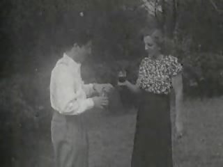 1940's outdoor fuck show