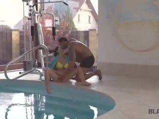 Black4k sex clip with Swimming Coach, Free HD adult video 0c