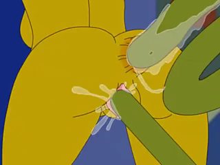 Simpsons porno marge simpson y tentáculos