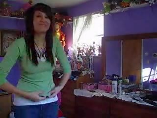 Shy mademoiselle take off her clothes mov