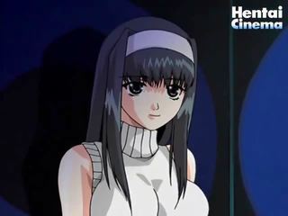 Erinomainen anime pelata tyttö sisään minihame panee pois hänen vaatteet ja saa perseestä