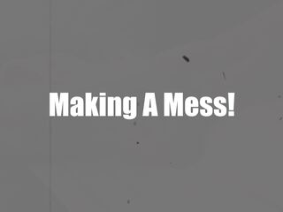 Charlie Forde sucks off Mister POV in this point of view blow job show called Making A Mess!
