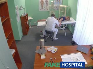 FakeHospital Innocent blonde gets the doctors massage xxx video movies