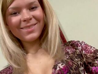 Horny Blonde Teen Elizabeth Gets Naked And shows Off Her Puffy Nipples!
