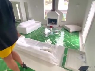Grand business woman gets fucked in several positions in a luxury villa - business-bitch