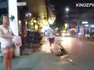 Nga chó trong bangkok đỏ ánh sáng quận huyện [hidden camera]