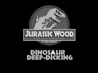 Jurassic prick: deep-dicking dinosaur