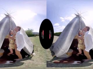 Amirah Adara in beguiling Pocahontas Cosplay Vr dirty video