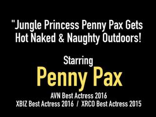 Jungle Princess Penny Pax Gets splendid Naked & Naughty Outdoors!