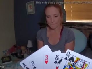 Strip Poker with Mom - Shiny cock videos