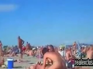 Öffentlich nackt strand swinger erwachsene klammer im sommer 2015