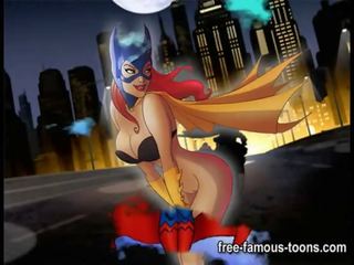 Batman vs superman ja batgirl hentai
