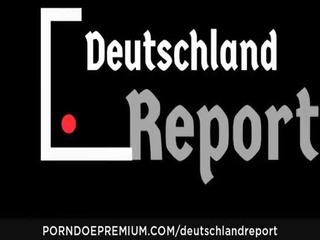 Deutschland report - tyňkyja nemes başlangyç gets picked up for a kirli xxx movie reportage